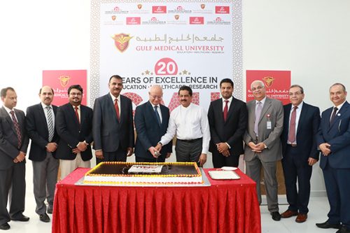 Gulf Medical University Celebrates 20 Years of Excellence in Education, Healthcare and Research,